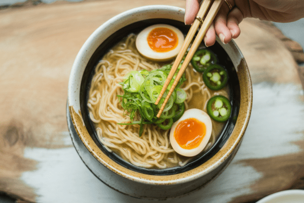 easy Chicken Ramen Bowl