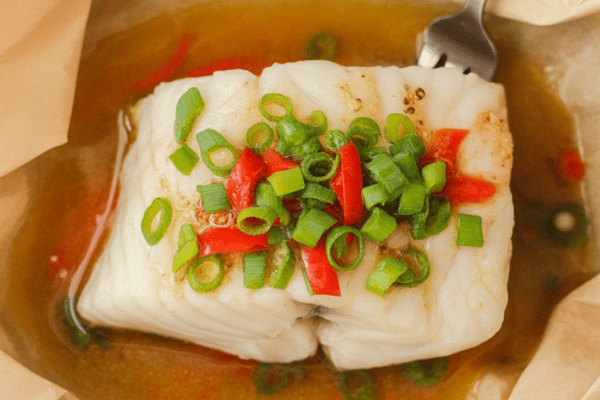 easy Chinese Steamed Cod Fish