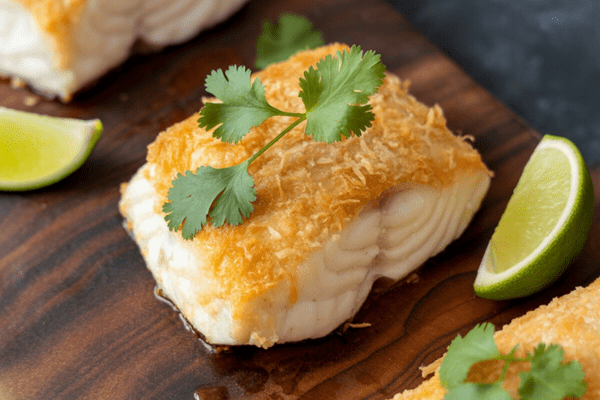 easy Coconut Crusted Cod