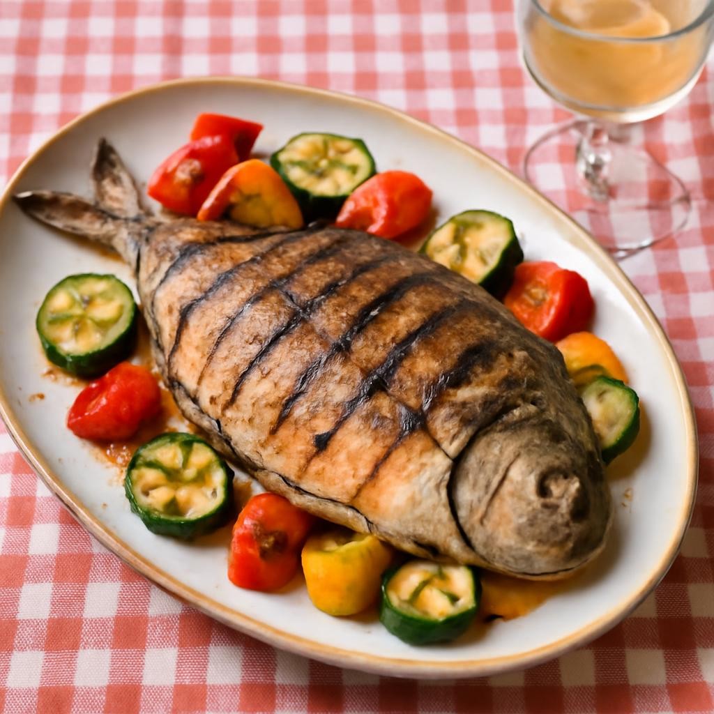 Grilled Pompano Fish