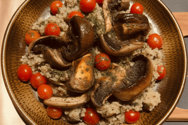 easy Mushroom Scallops