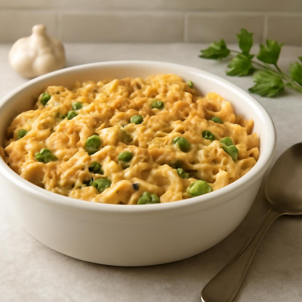 One-Pot Creamy Tuna Noodle Casserole
