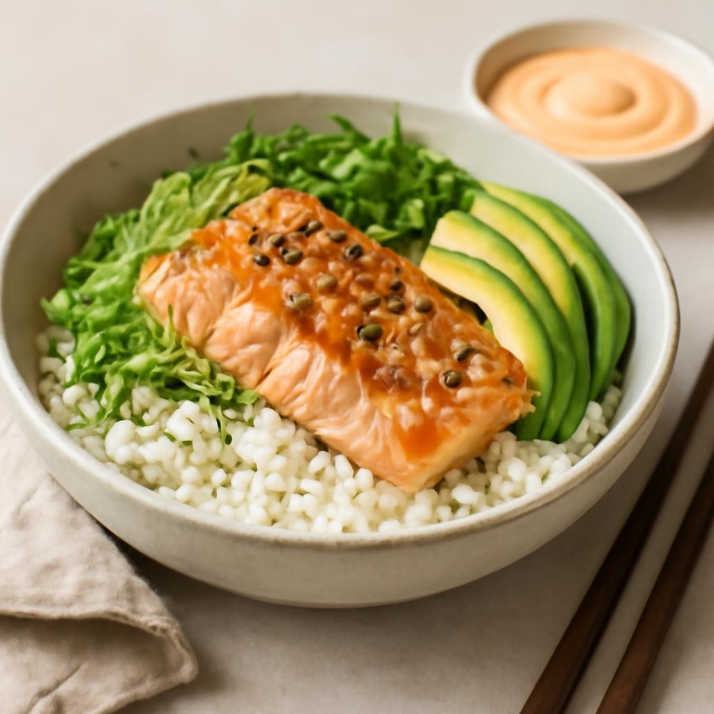 Salmon and Rice Bowls