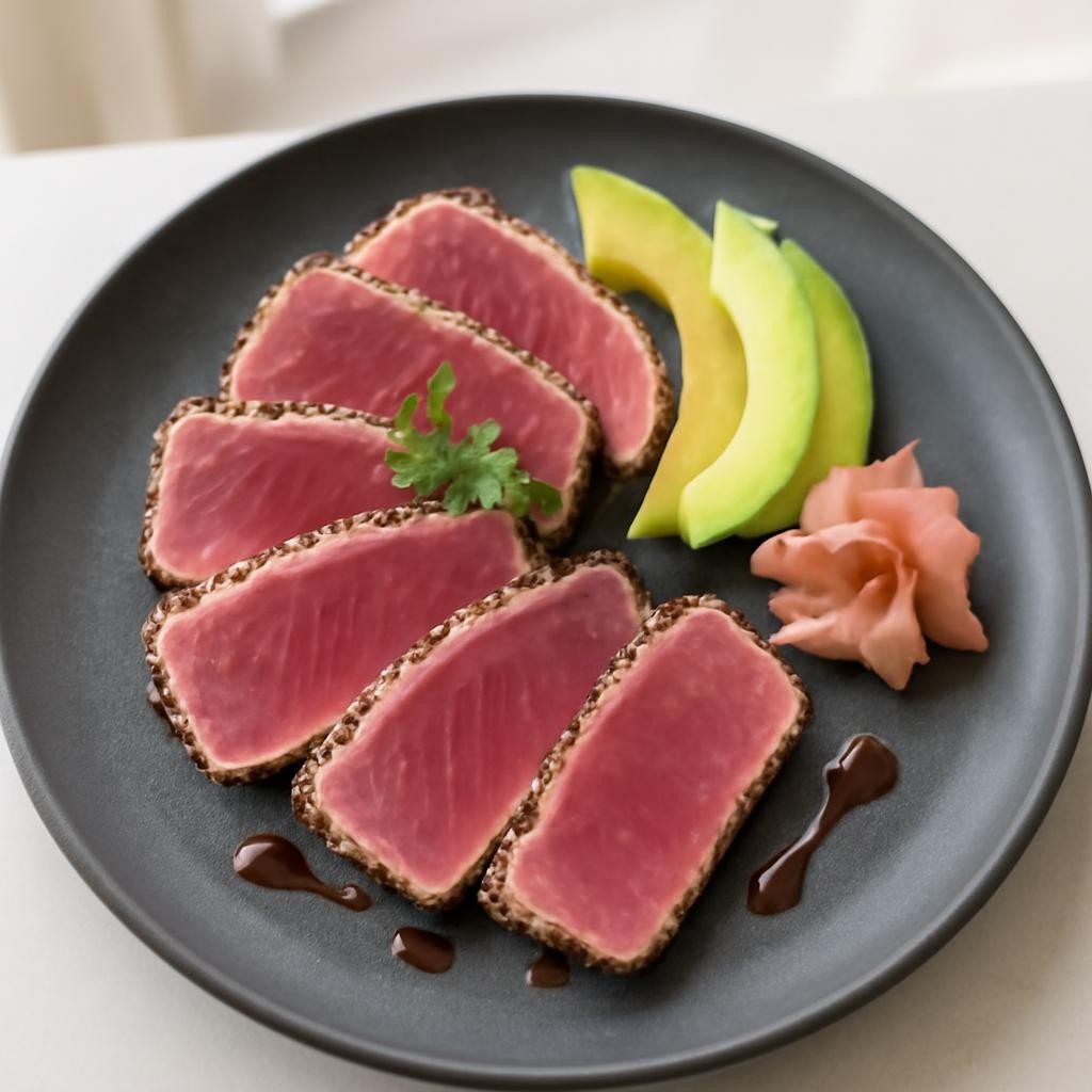 Seared Ahi Tuna with Marinade