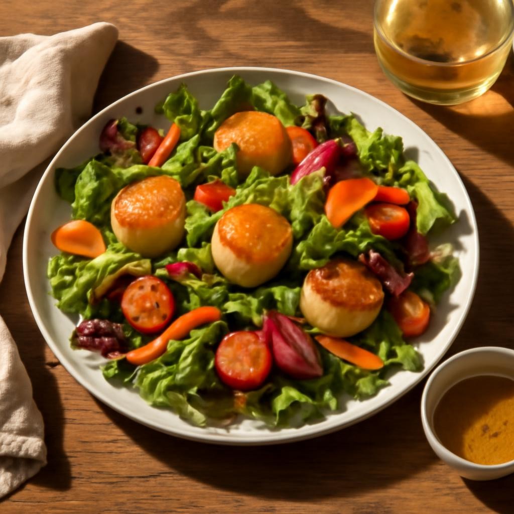 Seared Scallop Salad