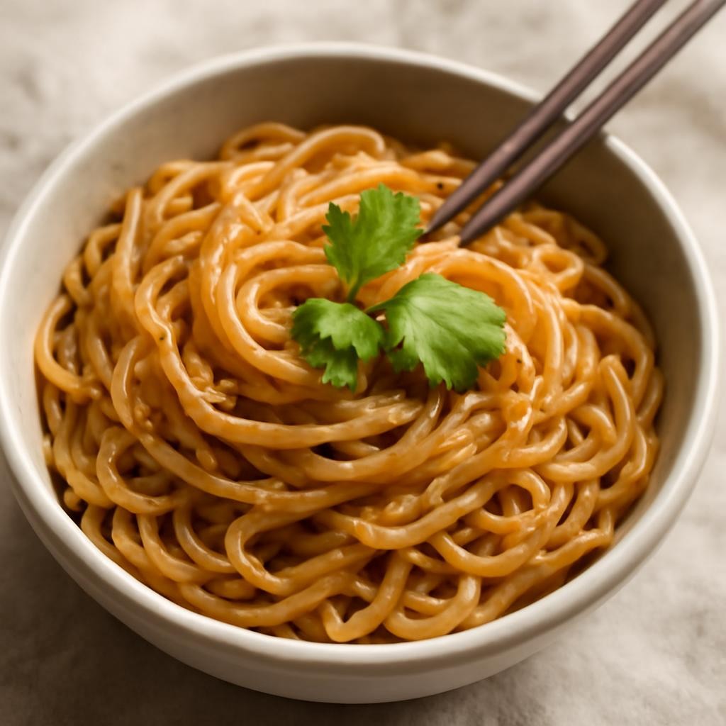 Sesame Garlic Ramen Noodles