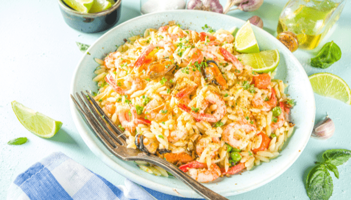 easy Shrimp Orzo easy Shrimp Orzo