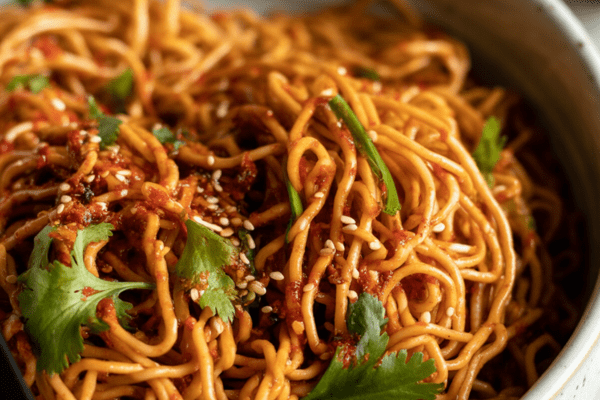 easy Spicy Ramen Noodles recipe