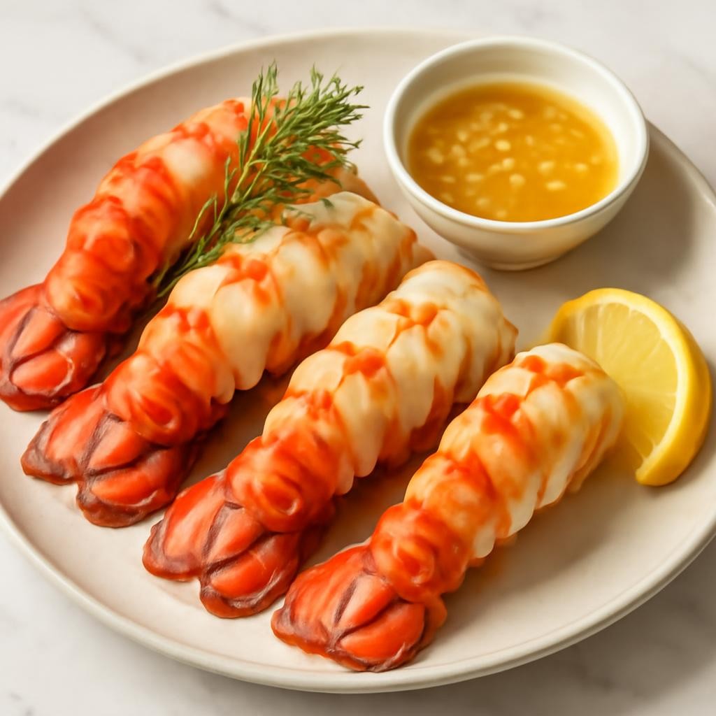 Steamed Lobster Tails