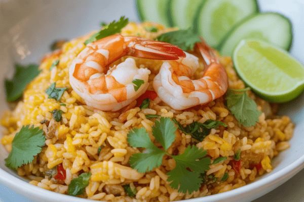 easy Thai Style Crab Fried Rice