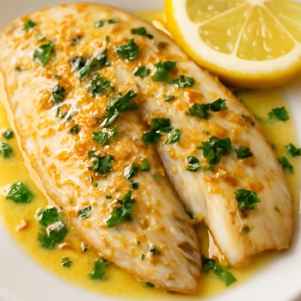 Baked Lemon Garlic Butter Tilapia
