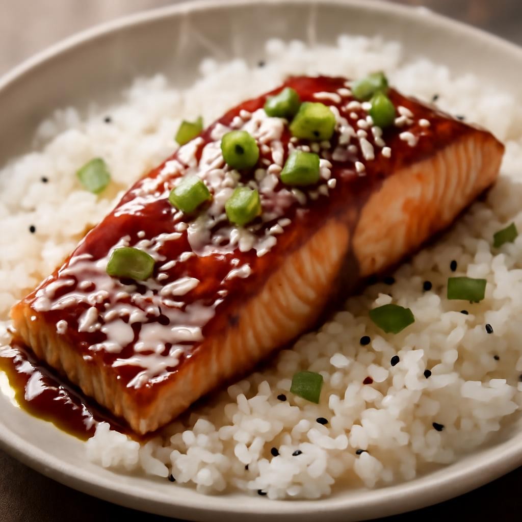 Baked Teriyaki Salmon