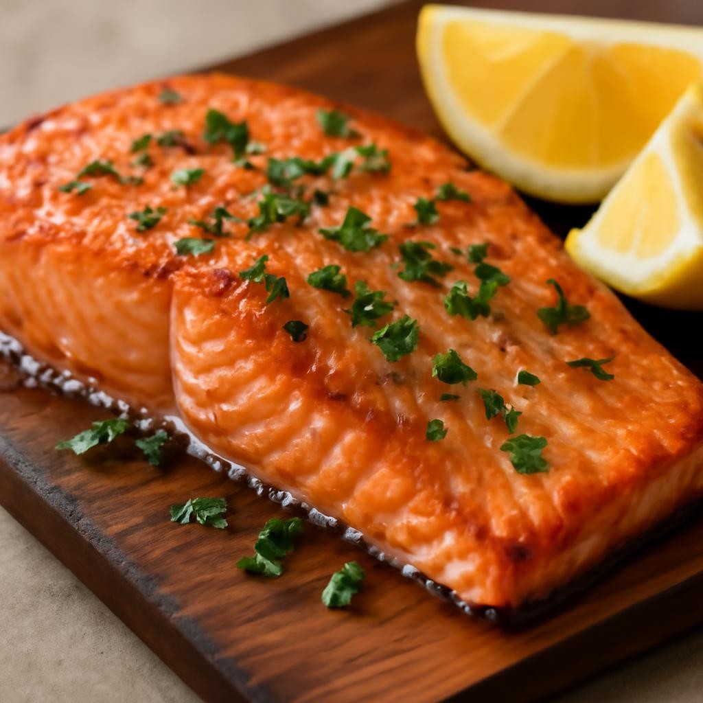 Cedar Planked Salmon