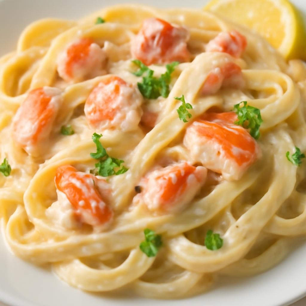 Creamy Crab Pasta