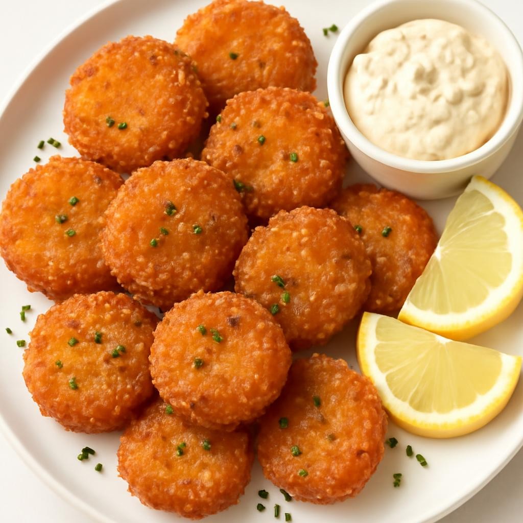 Deep Fried Breaded Scallops