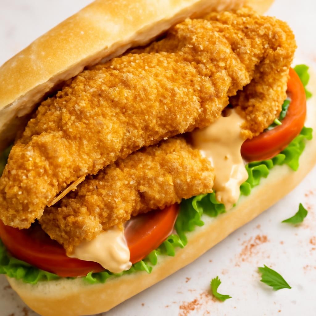 Fried Catfish Po-Boy
