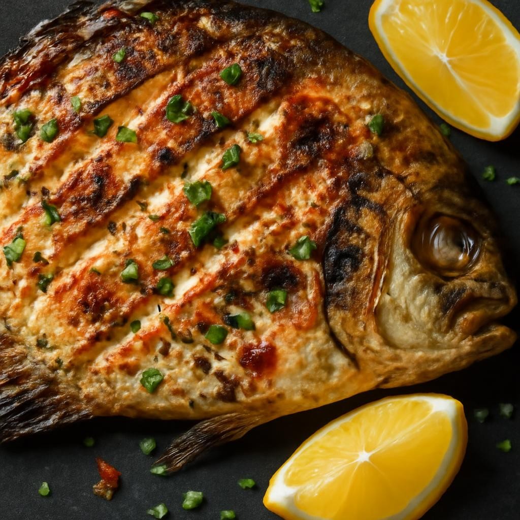 Grilled Pompano Fish