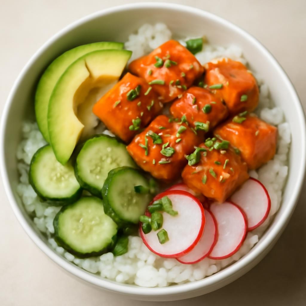 Salmon and Rice Bowls