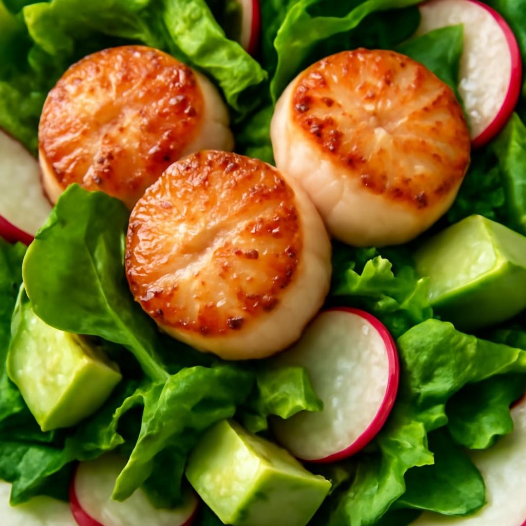 Seared Scallop Salad