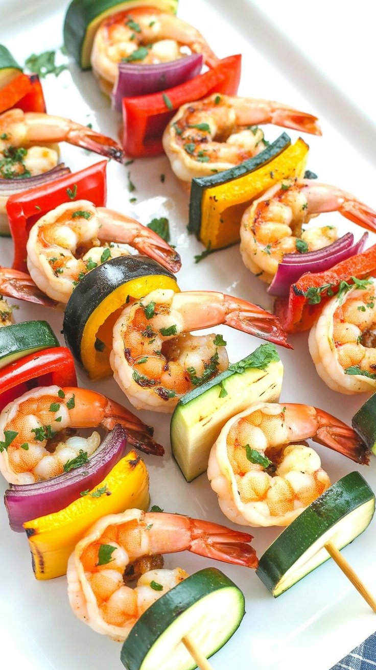 Grilled Shrimp Kabobs