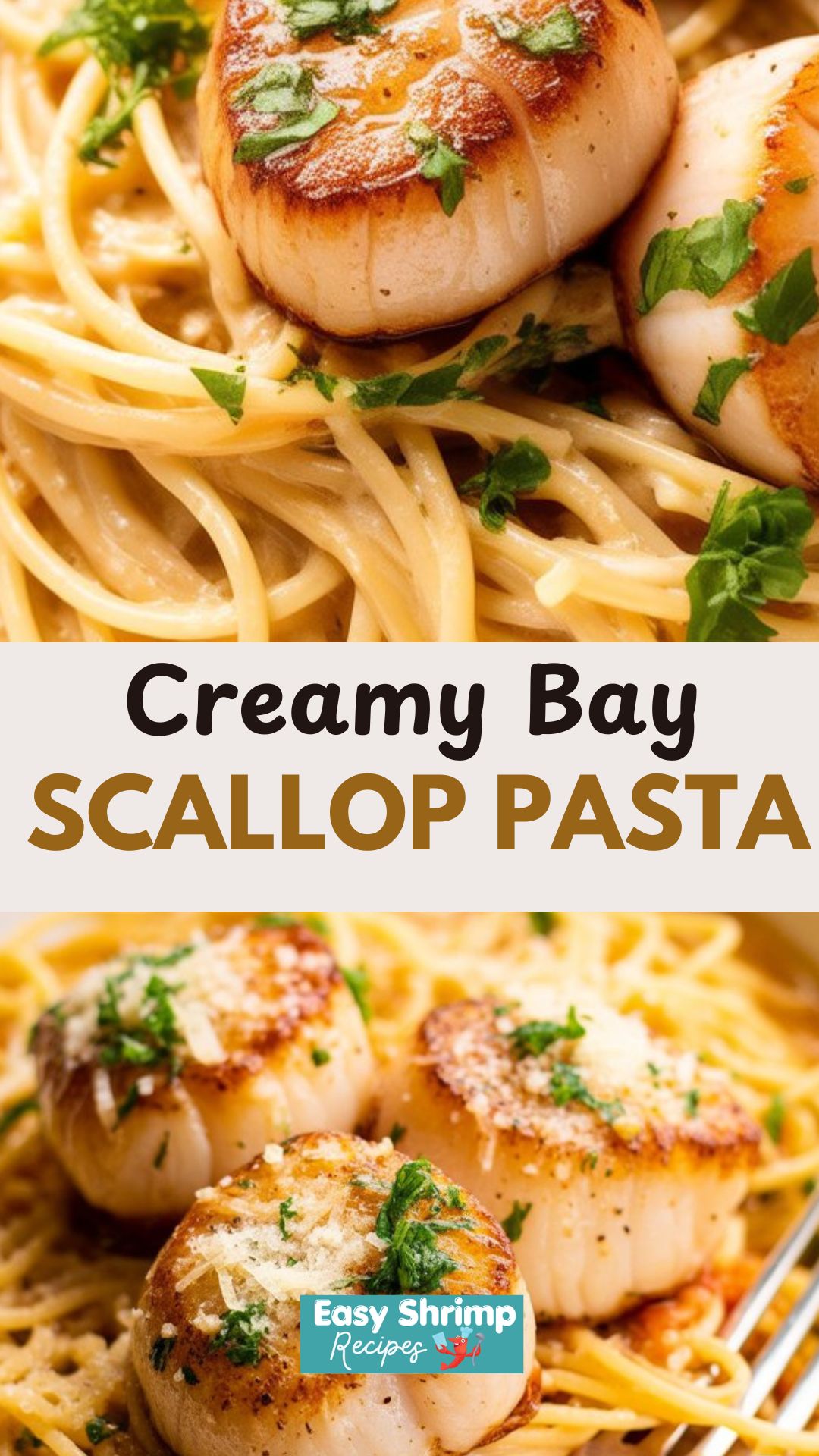 Creamy Bay Scallop Pasta