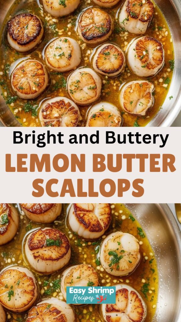 Lemon Butter Scallops recipe