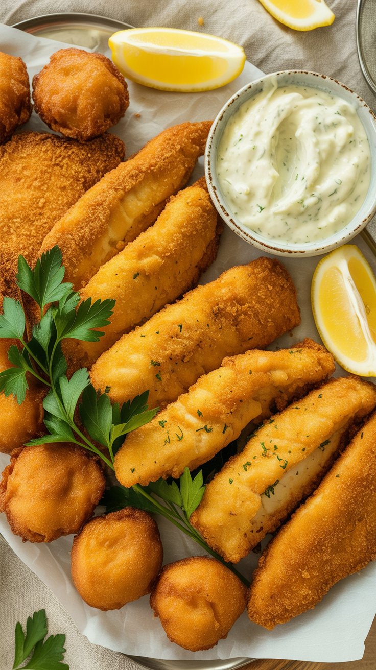 Spicy Southern Fried Catfish