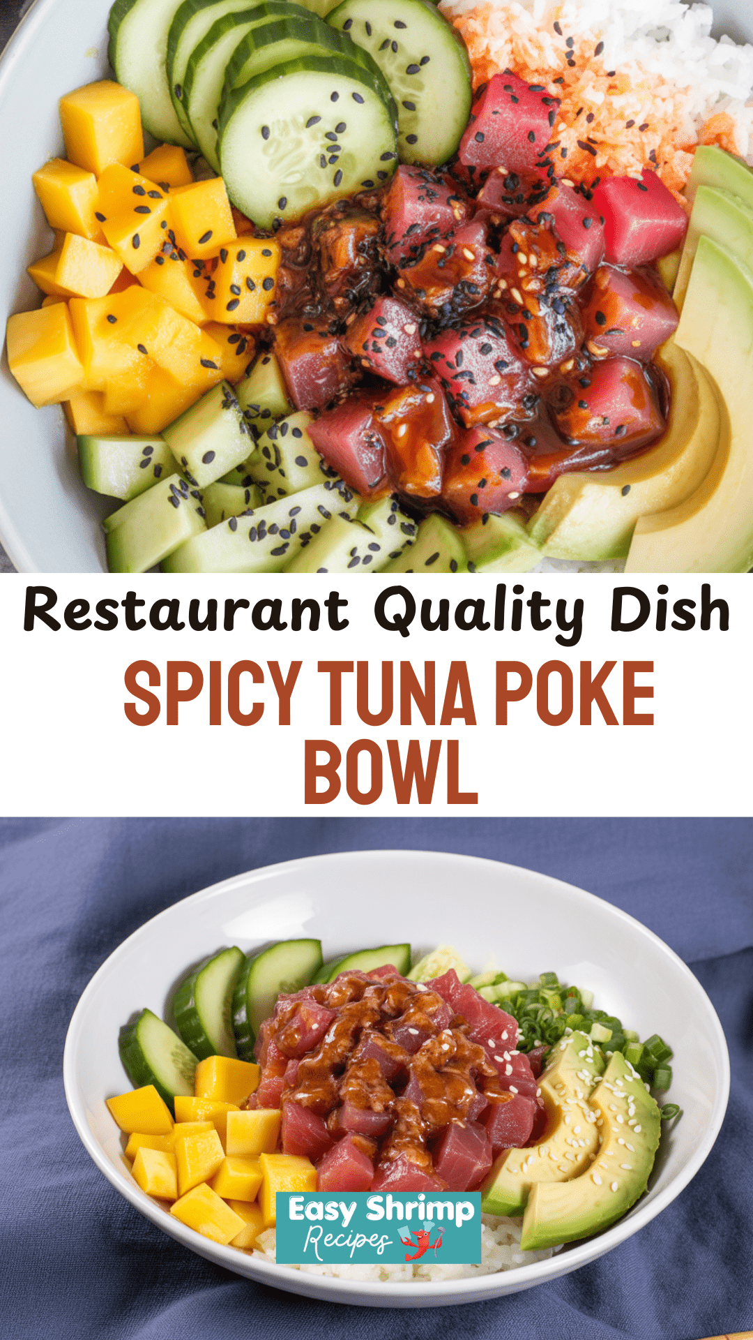Spicy Tuna Poke Bowl Spicy Tuna Poke Bowl