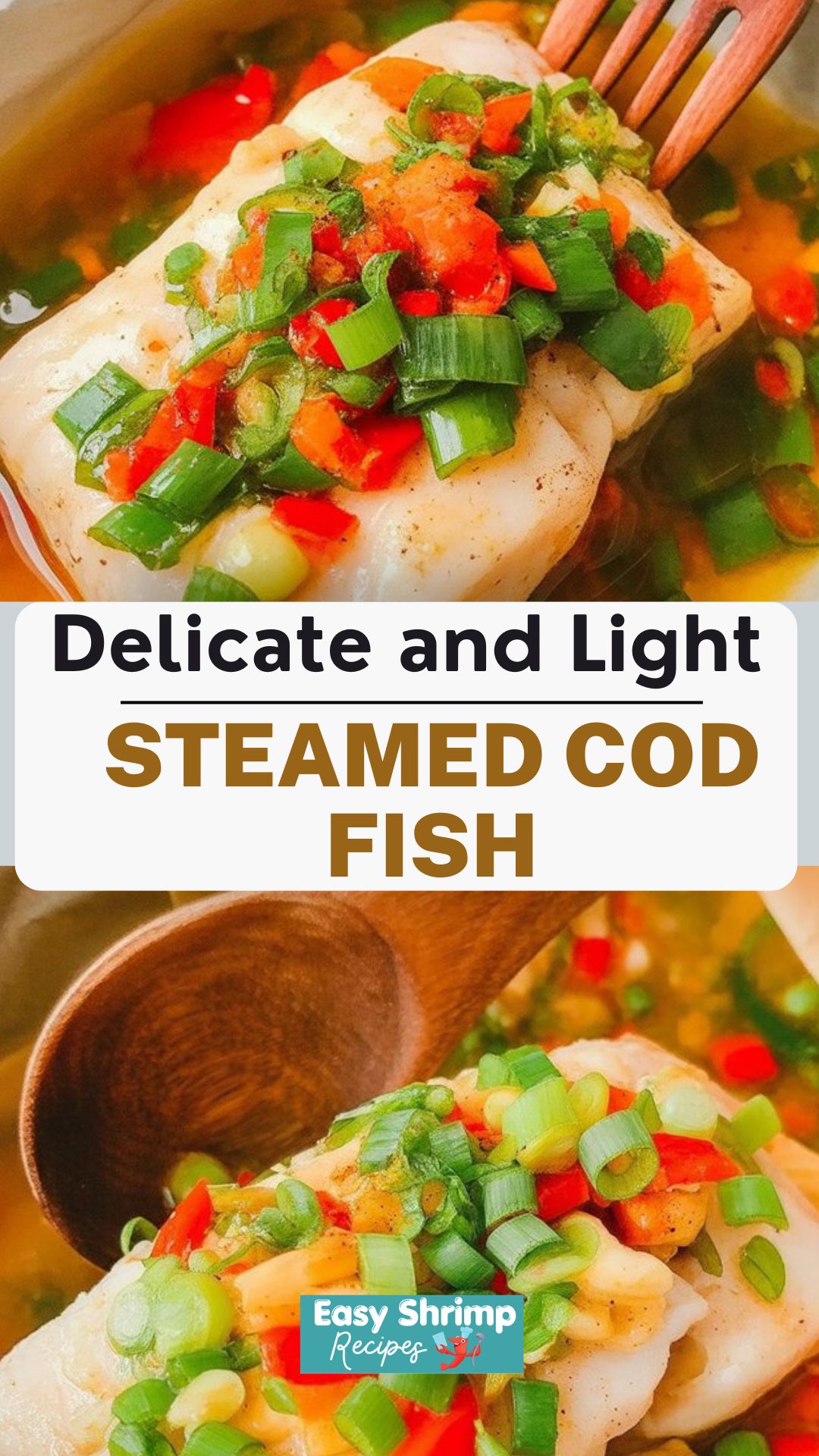 Steamed Cod Fish