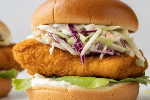 best Baked Cod Sandwich