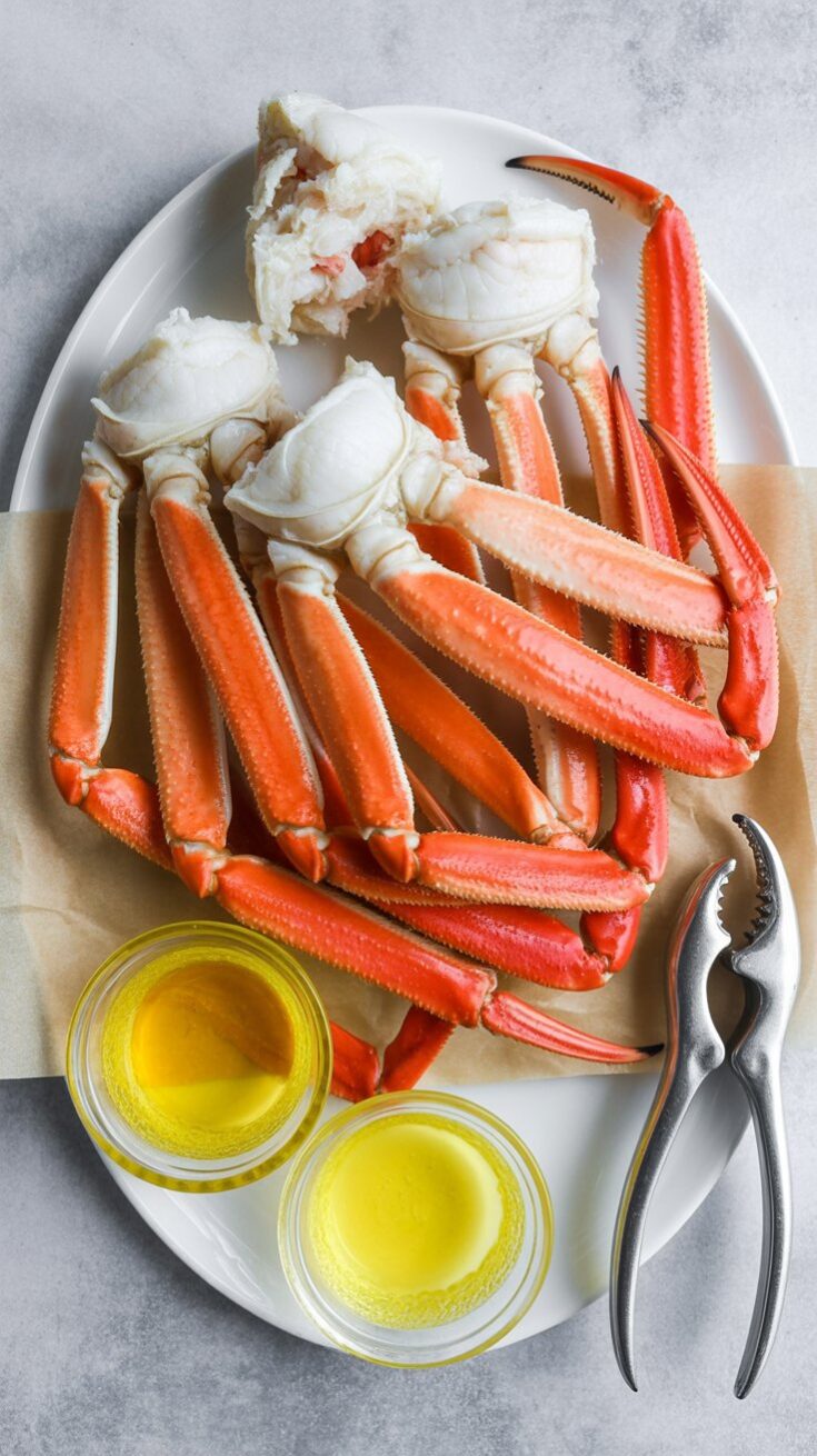 Baked Crab Legs