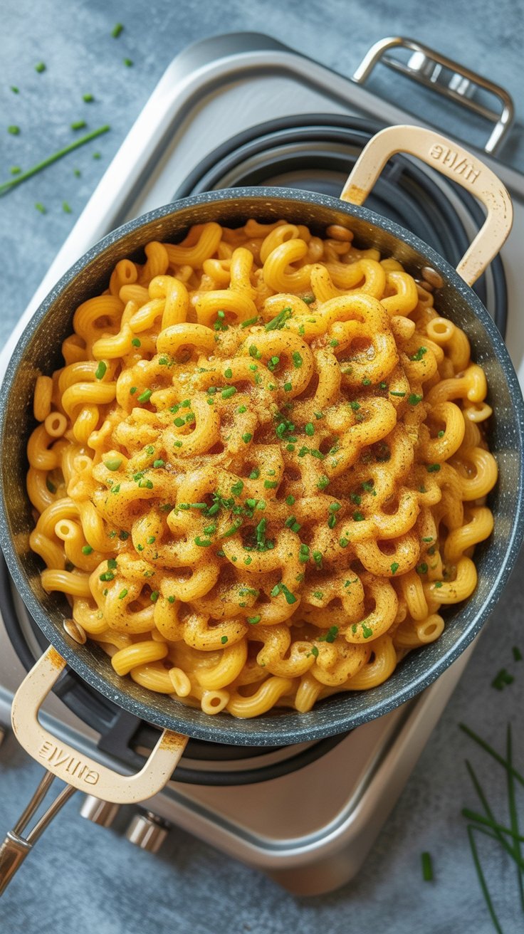 Cheesy Ramen Noodles