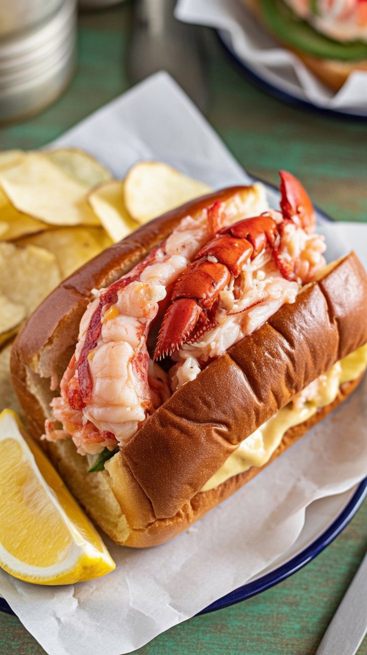 Classic New England Lobster Rolls