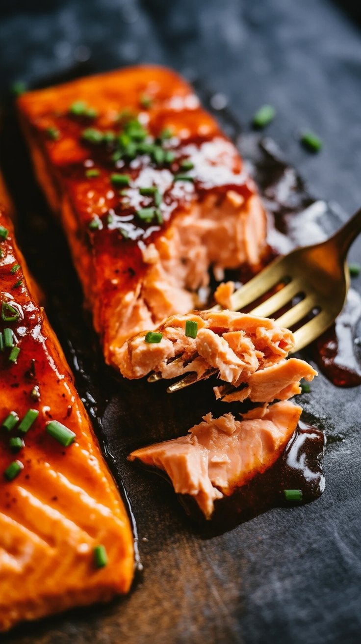 Glazed BBQ Salmon