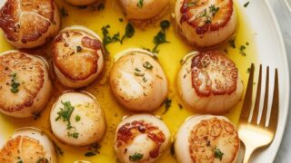 Lemon Butter Scallops recipe