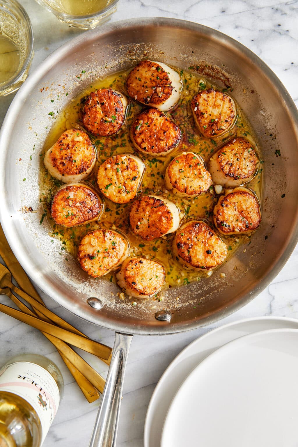 Lemon Butter Scallops recipe