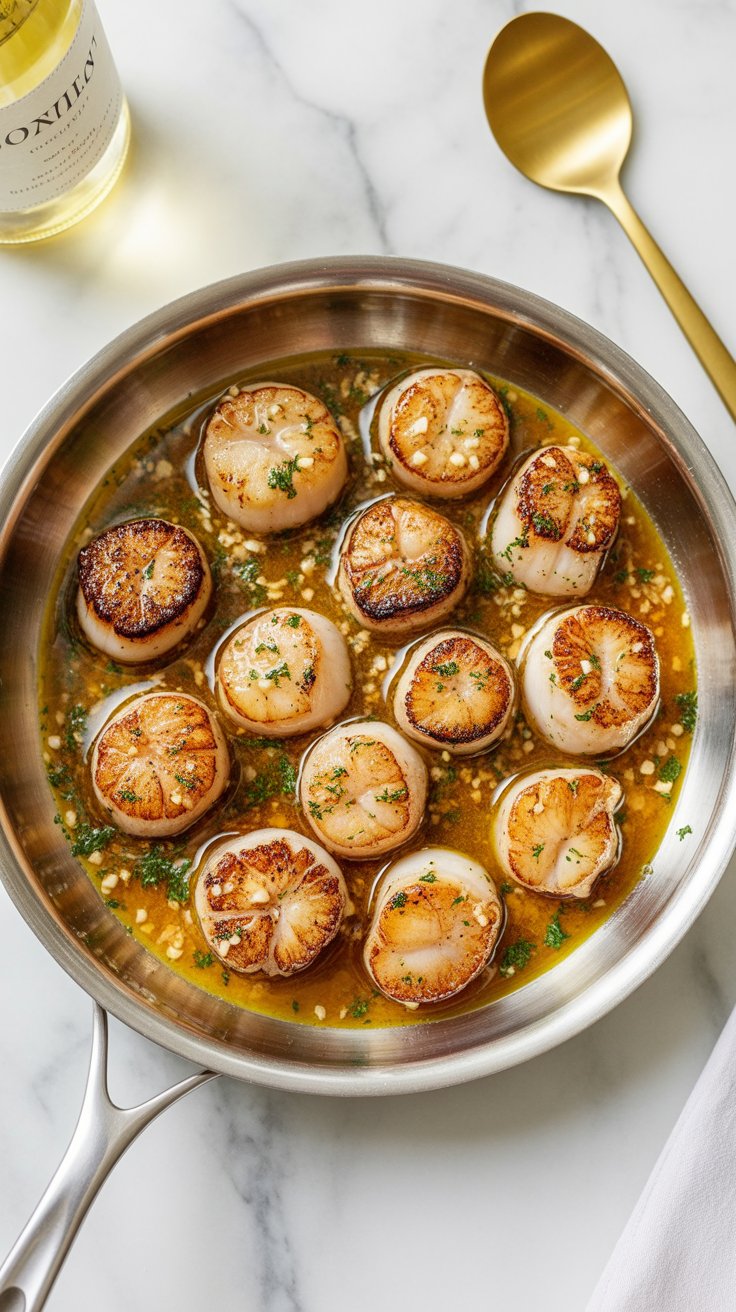 Lemon Butter Scallops