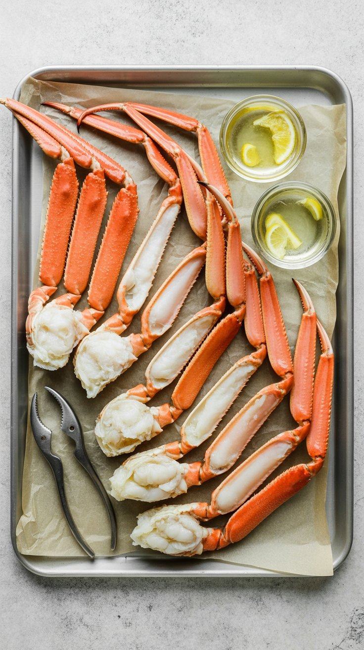 Baked Crab Legs