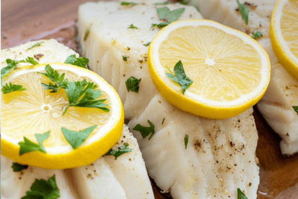 easy Baked Lemon Cod