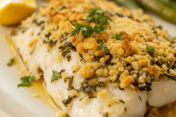 easy Baked Parmesan Crusted Cod