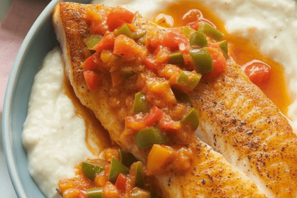 easy Fish and Grits