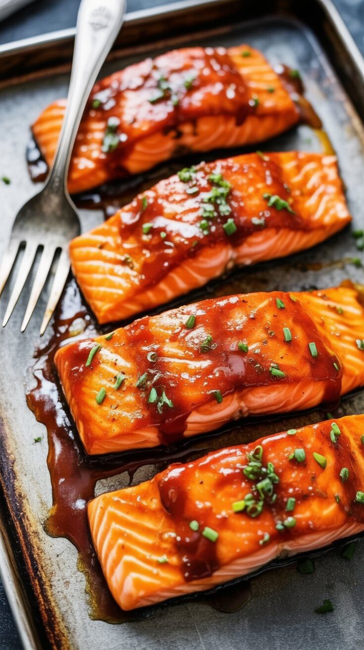 Glazed BBQ Salmon