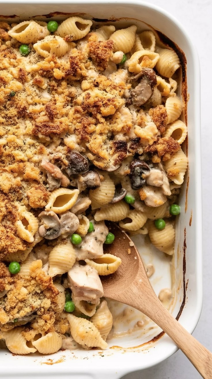 Healthy Tuna Noodle Casserole