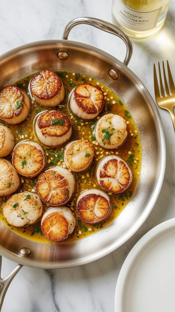 Lemon Butter Scallops