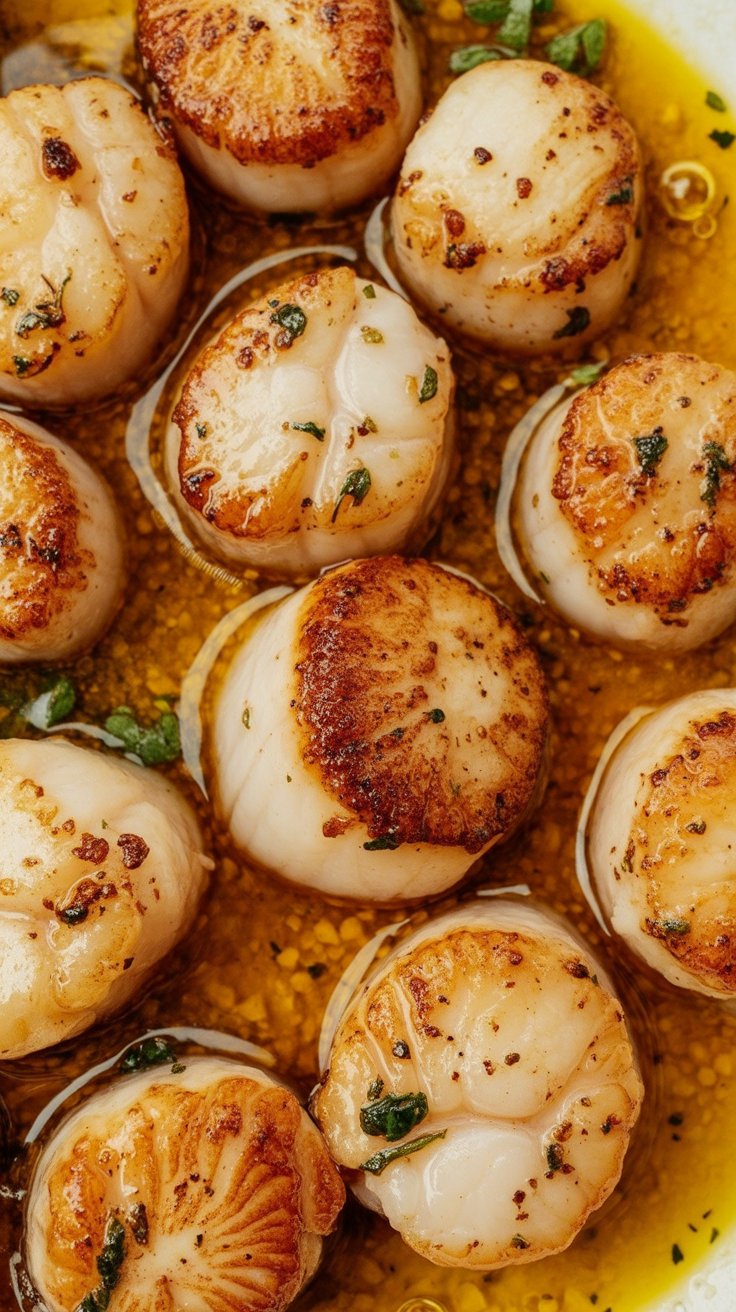 Lemon Butter Scallops recipe