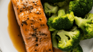 easy Maple Glazed Salmon