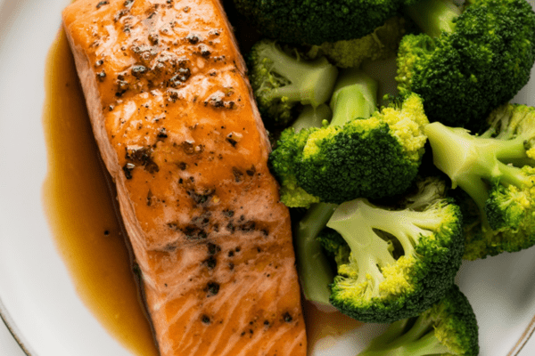 easy Maple Glazed Salmon