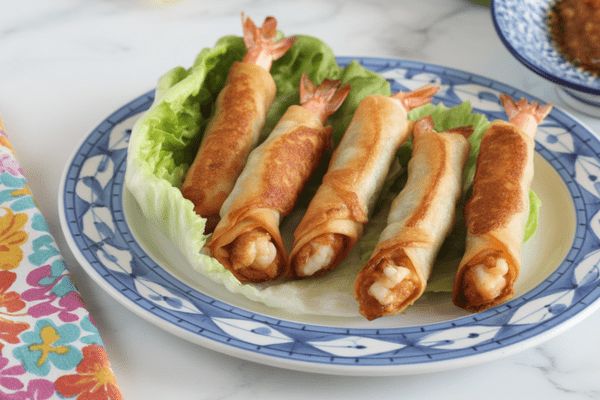 easy Shrimp Egg Rolls