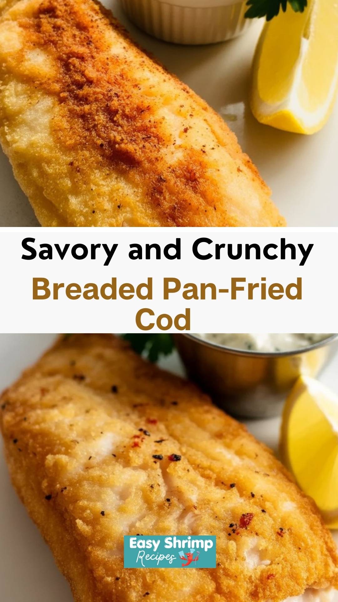 Breaded Pan-Fried Cod