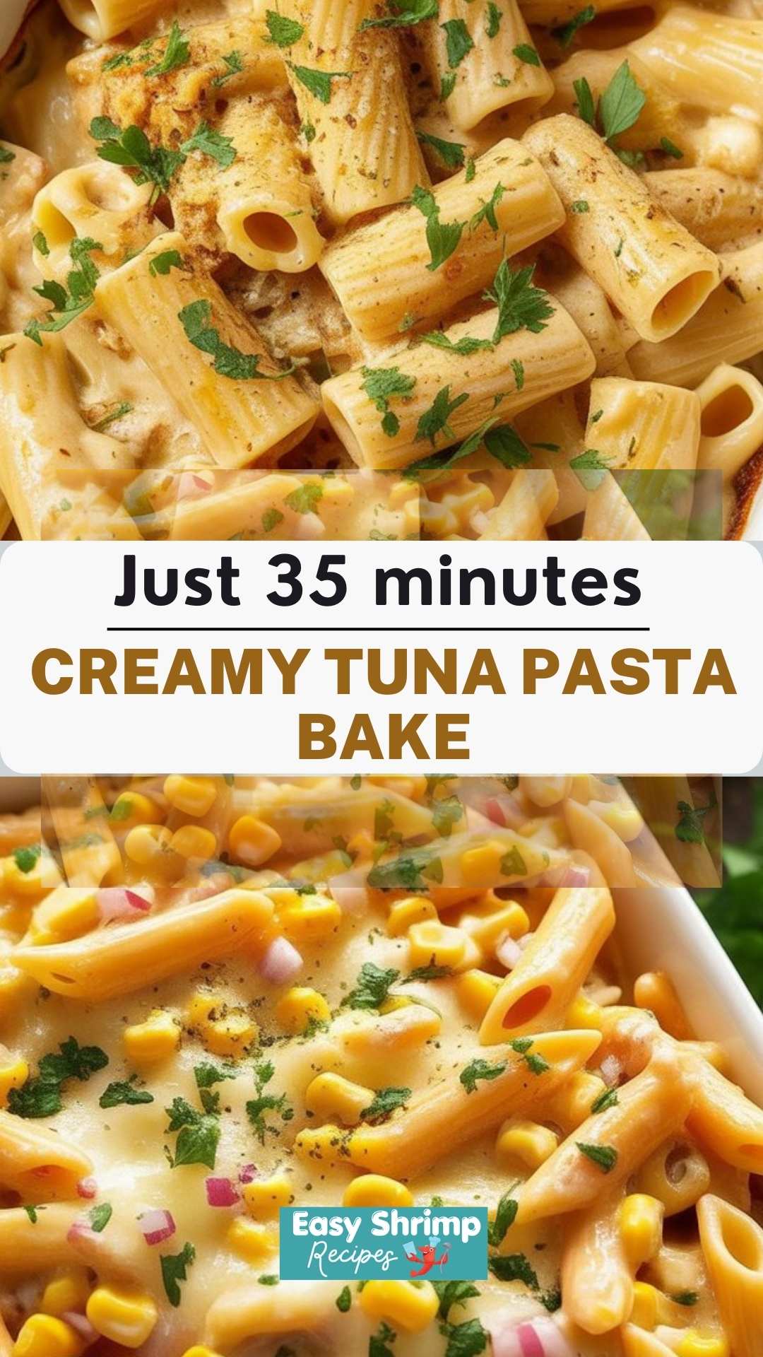 Creamy Tuna Pasta Bake